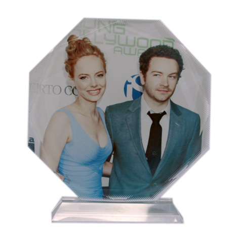 Kristal Sekizgen Plaket